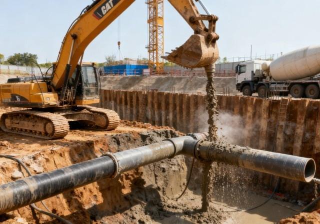 长岭注浆管应用于建筑工程与结构维修领域